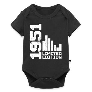 Vintage 1951 Birthday Gift 1951 Year 1951 - Baby Premium short-sleeve bodysuit - black - Front