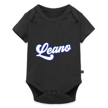Leano Couleurs changeantes - Body à manches courtes Premium Bébé - noir - Devant