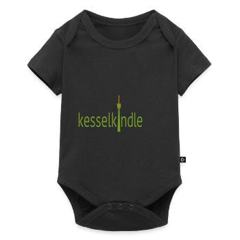 Stuttgart kesselkindle Fernsehturm - Baby Premium Kurzarmbody - Schwarz - Vorne