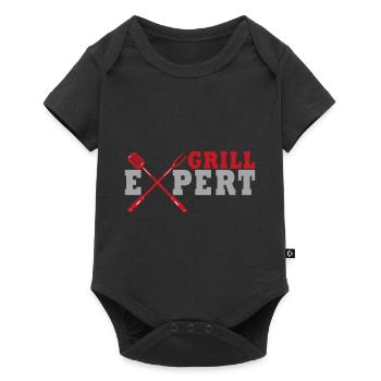 Grill Expert | Colors changeable - Baby Premium short-sleeve bodysuit - black - Front