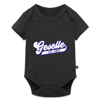 Stolzer Geselle - seit 2023 | Farben änderbar - Baby Premium Kurzarmbody - Schwarz - Vorne