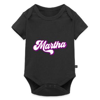 Marthe | Couleurs changeantes - Body à manches courtes Premium Bébé - noir - Devant