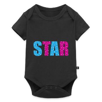 Star Stars | Colors changeable - Baby Premium short-sleeve bodysuit - black - Front