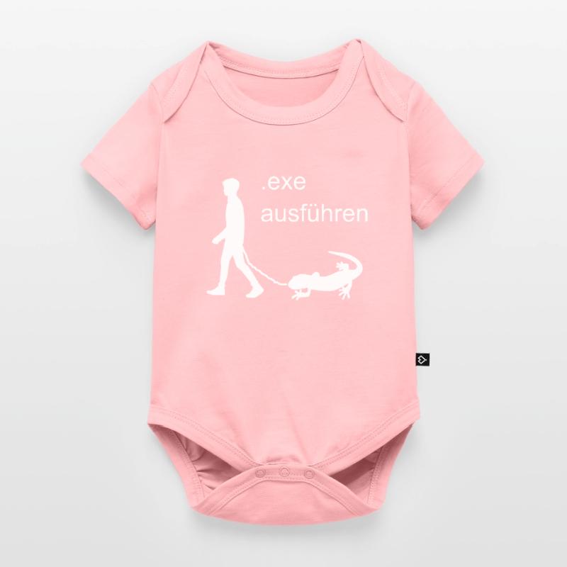 Computer Nerd Software Exe Run Baby Premium short-sleeve bodysuit