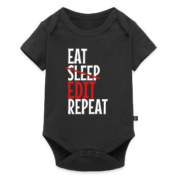 Video Editing Photo Editing Editor PC - Baby Premium short-sleeve bodysuit - black - Front