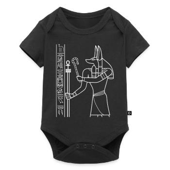 Égypte - Body à manches courtes Premium Bébé - noir - Devant