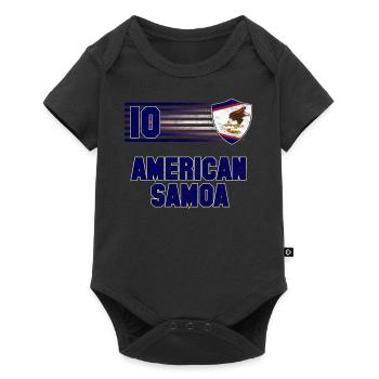 American Samoa - Baby Premium short-sleeve bodysuit - black - Front