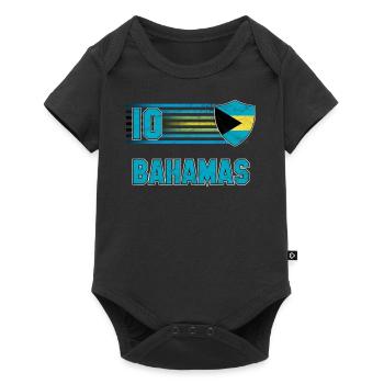 Bahamas - Baby Premium short-sleeve bodysuit - black - Front
