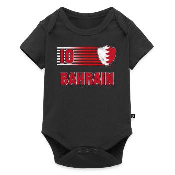 Bahrain - Baby Premium short-sleeve bodysuit - black - Front