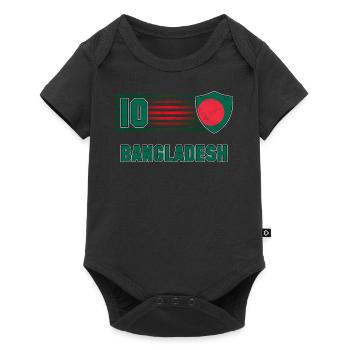 Bangladesh - Baby Premium short-sleeve bodysuit - black - Front