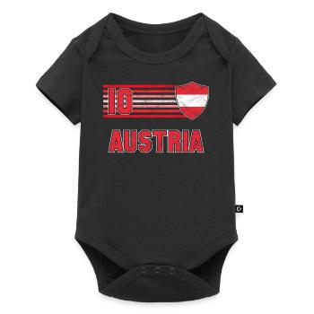Austria - Baby Premium short-sleeve bodysuit - black - Front