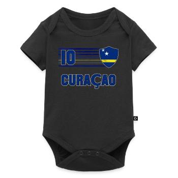 Curaçao - Baby Premium short-sleeve bodysuit - black - Front