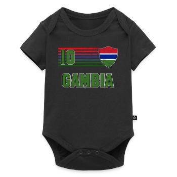 Gambie - Body à manches courtes Premium Bébé - noir - Devant