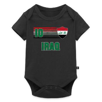 Irak - Body à manches courtes Premium Bébé - noir - Devant