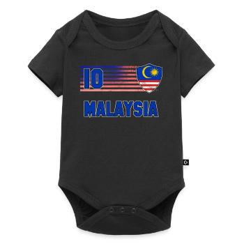Malaisie - Body à manches courtes Premium Bébé - noir - Devant
