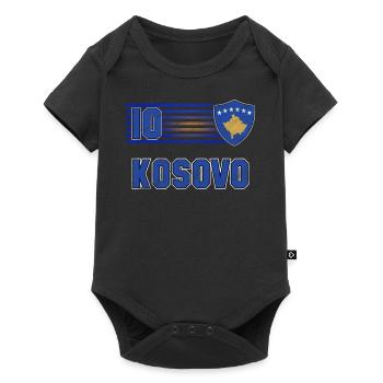 Kosovo - Baby Premium short-sleeve bodysuit - black - Front