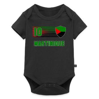 Martinique - Baby Premium short-sleeve bodysuit - black - Front