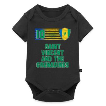 Saint Vincent and the Grenadines - Baby Premium short-sleeve bodysuit - black - Front