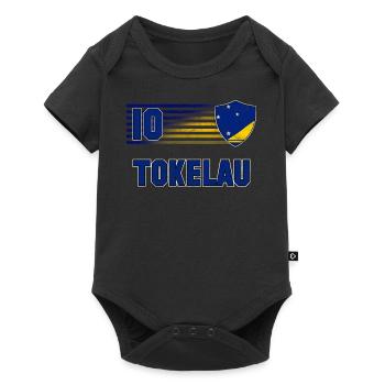 Tokelau - Baby Premium short-sleeve bodysuit - black - Front