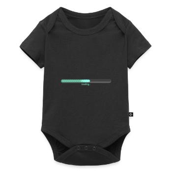 chargement - Body à manches courtes Premium Bébé - noir - Devant