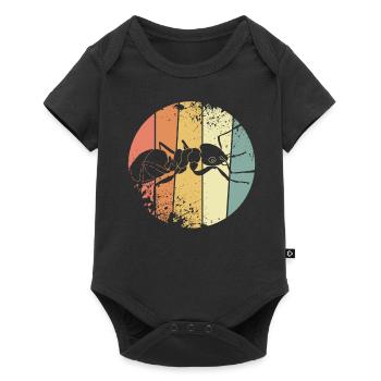 Ants Workers - Baby Premium short-sleeve bodysuit - black - Front