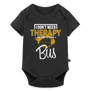 Busman - Baby Premium short-sleeve bodysuit - black - Front