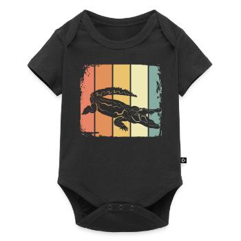 Crocodile - Body à manches courtes Premium Bébé - noir - Devant