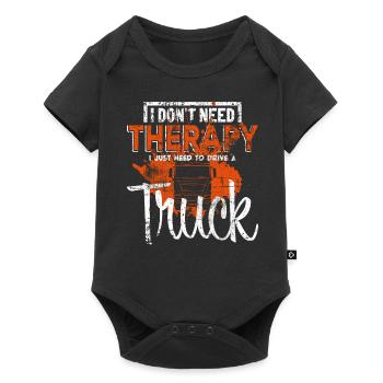 Truck Driver - Baby Premium short-sleeve bodysuit - black - Front
