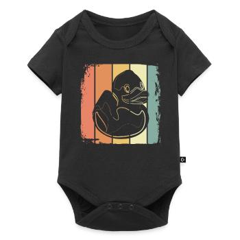Bathtub Bathing Bay - Baby Premium short-sleeve bodysuit - black - Front
