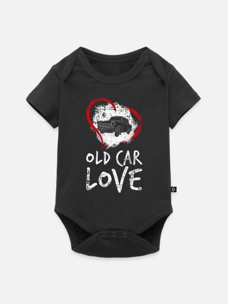 Auto Oldtimer - Baby Premium Kurzarmbody - Schwarz