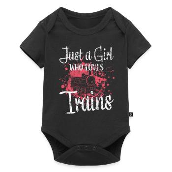 Railway Girls - Baby Premium short-sleeve bodysuit - black - Front