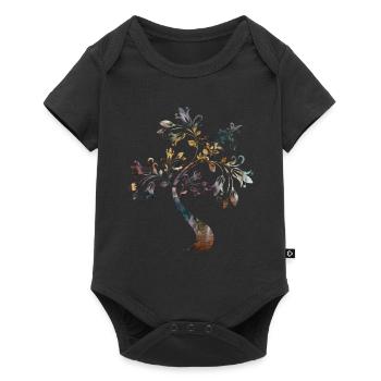 Tree of Life Esoteric Gift - Baby Premium short-sleeve bodysuit - black - Front