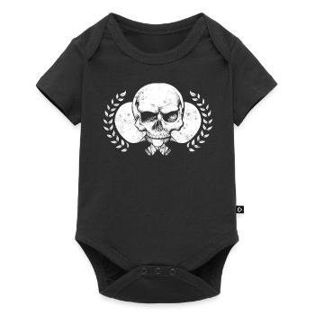 Table tennis - Baby Premium short-sleeve bodysuit - black - Front