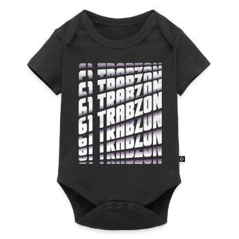61 Trabzon - Baby Premium short-sleeve bodysuit - black - Front