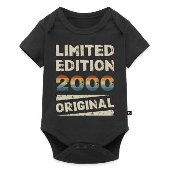Limited Edition Birthday Party Vintage 2000 - Baby Premium short-sleeve bodysuit - black - Front