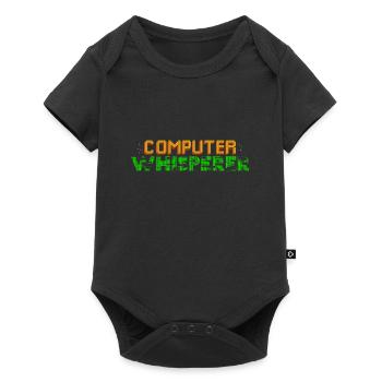 Computer Whisperer - Computer Science Programmer - Baby Premium short-sleeve bodysuit - black - Front