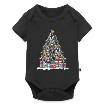 Craftsman Mechanic Tools Christmas Gift - Baby Premium short-sleeve bodysuit - black - Front