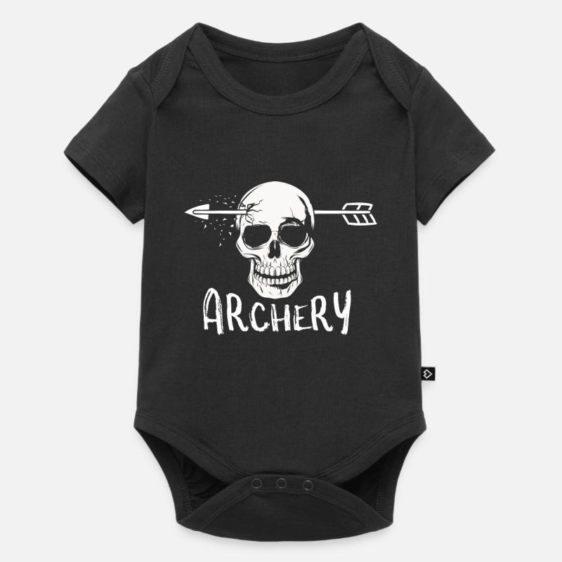 tir à l'arc - Body à manches courtes Premium Bébé - noir