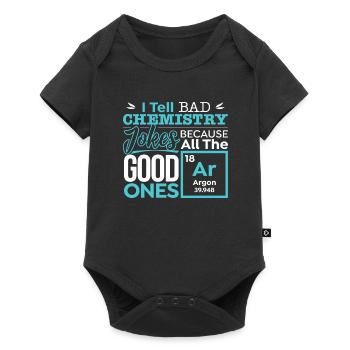 Chemistry Chemist Saying Jokes Argon Gift - Baby Premium short-sleeve bodysuit - black - Front