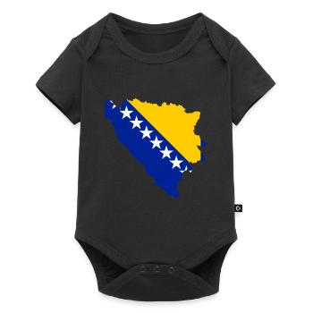 Bosnia Herzegovina - Bosnia Herzegovina - Baby Premium short-sleeve bodysuit - black - Front