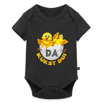 Vous voilà! - Body à manches courtes Premium Bébé - noir - Devant