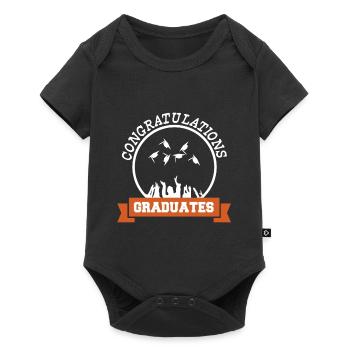 Graduates - Graduates - Baby Premium short-sleeve bodysuit - black - Front