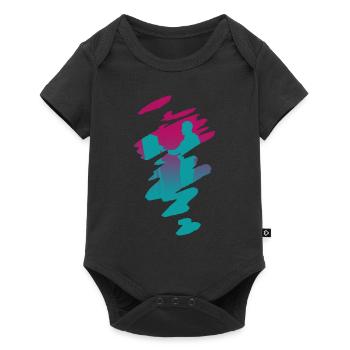 Peintre en art - peintre en art - Body à manches courtes Premium Bébé - noir - Devant