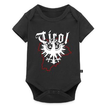 Tirol Gift Patriot Austria Vacation Vacations - Baby Premium short-sleeve bodysuit - black - Front