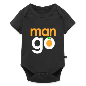 L'homme va à la mangue - Body à manches courtes Premium Bébé - noir - Devant