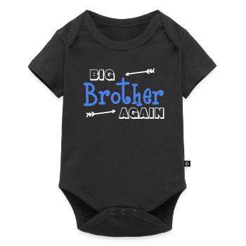 Big Brother Big Bro Gift enfants frères et sœurs - Body à manches courtes Premium Bébé - noir - Devant
