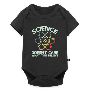science - Body à manches courtes Premium Bébé - noir - Devant