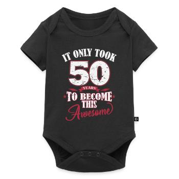 50th Birthday It Only Took 50 Years to Awesome - Baby Premium short-sleeve bodysuit - black - Front