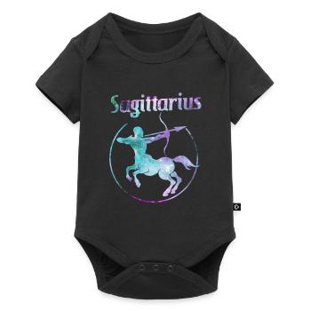 Zodiac Sagittarius Sagittarius - Body à manches courtes Premium Bébé - noir - Devant
