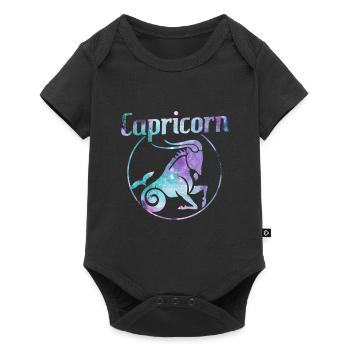Zodiac Capricorne Capricorne - Body à manches courtes Premium Bébé - noir - Devant